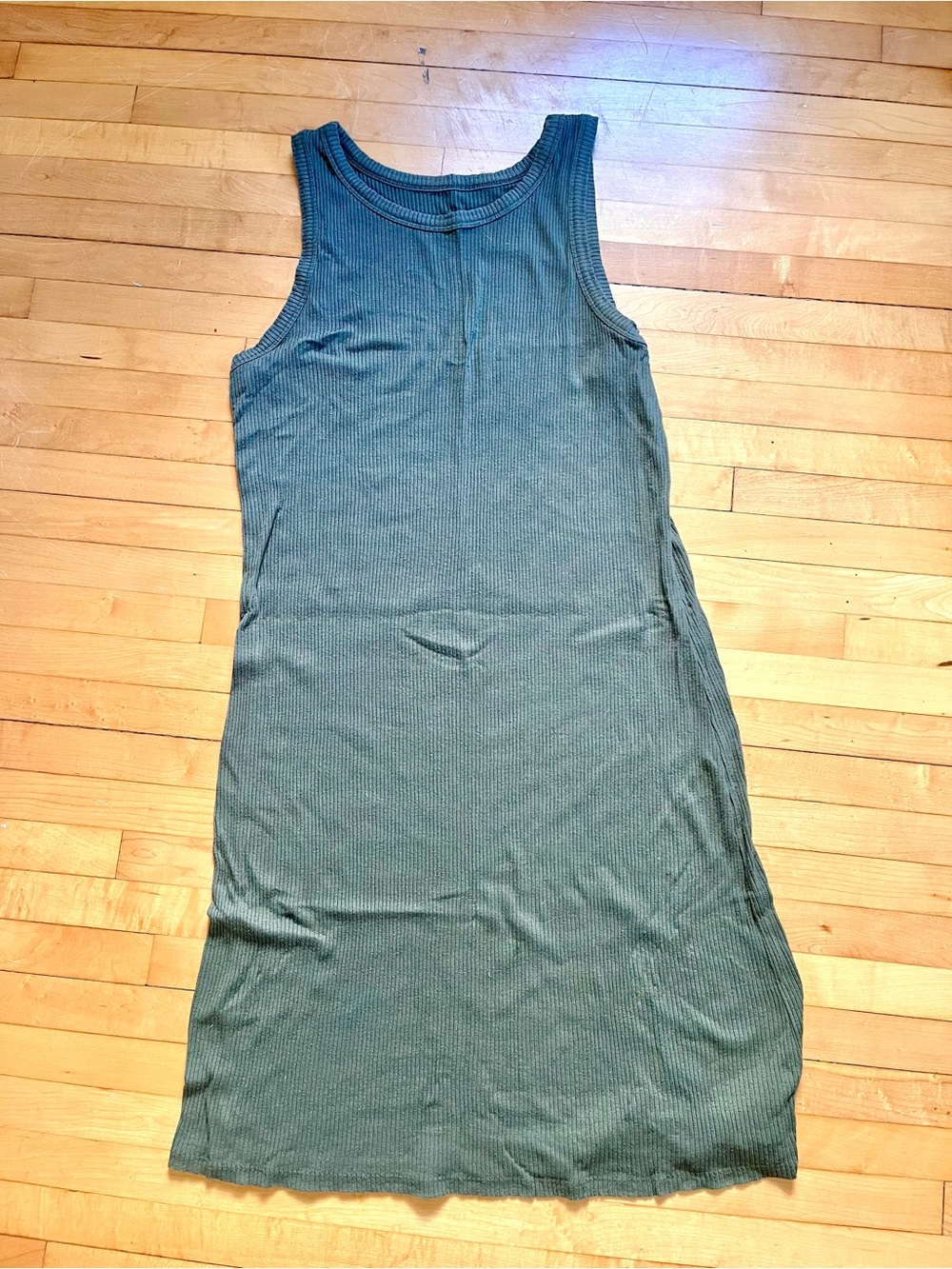 Mission Supply Co. Ribbed Knee Length Dress/Coverup